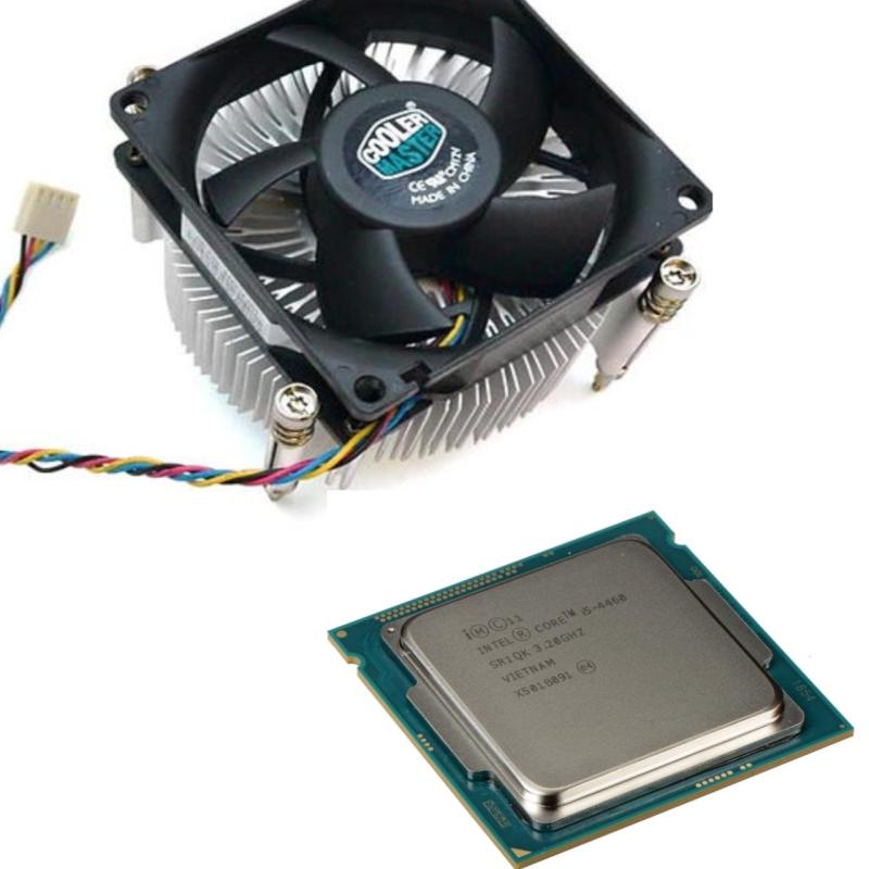Used Intel i5 - 4460 @3.2Ghz/3.4Ghz(processor) With used Cooler Master Fan