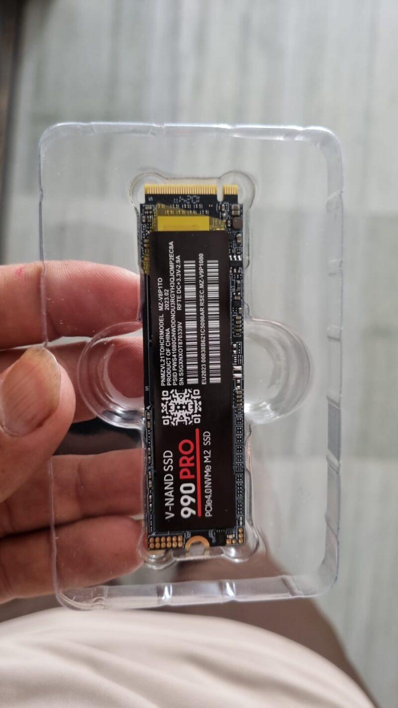 Samsung 990 Pro Gen4 m.2 ssd 2tb