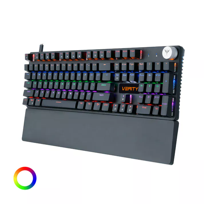 Verity Onyx RGB Gaming Mechanical Keyboard wired