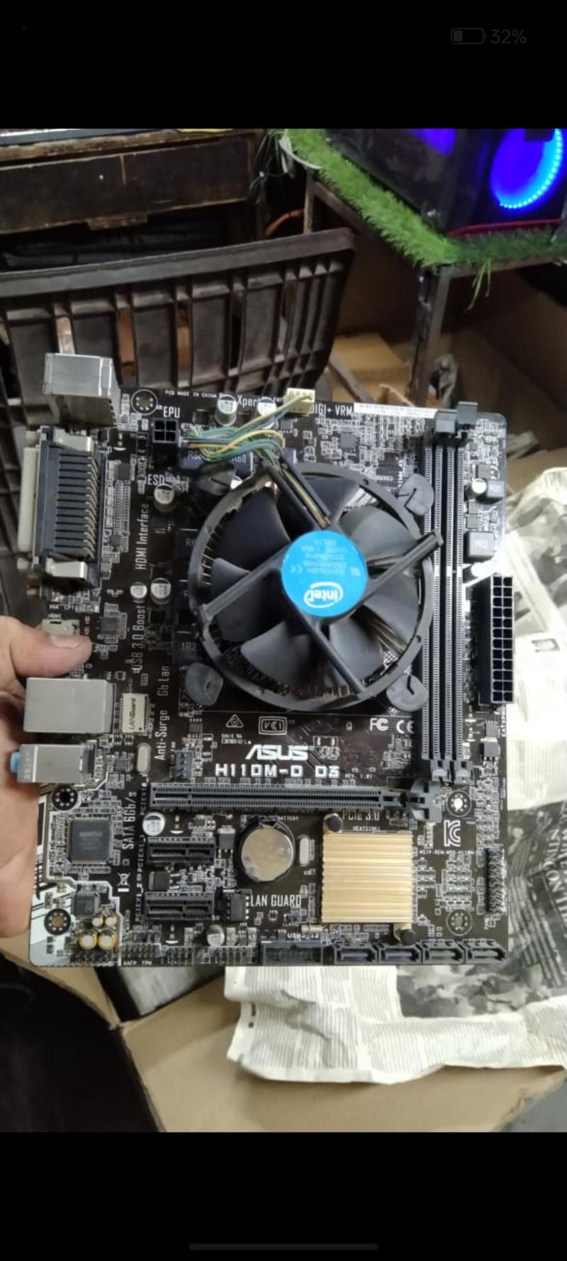 I3 6th gen proseser and motherboard