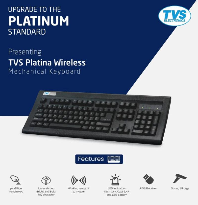 TVS Bharat Gold Mechanical Keyboard with Cherry MX Keys- Cheapest Mechanical Keyboard Online - Image 7