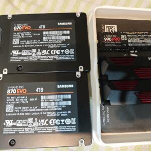 Selling New Samsung SSDs 870 Evo 4tb