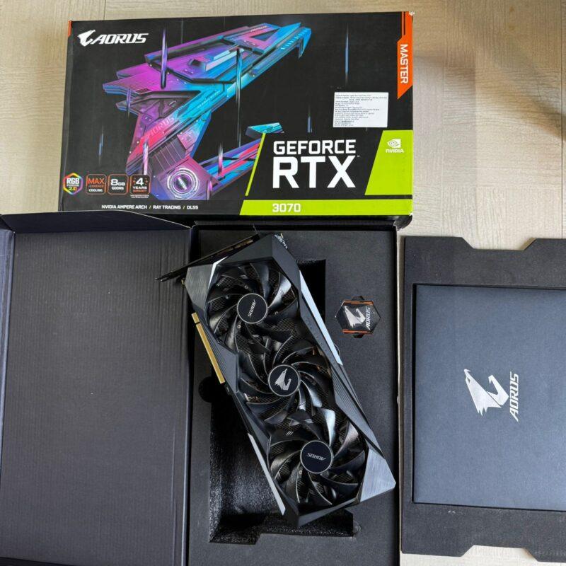 Gigabyte RTX 3070 8GB AORUS MASTER