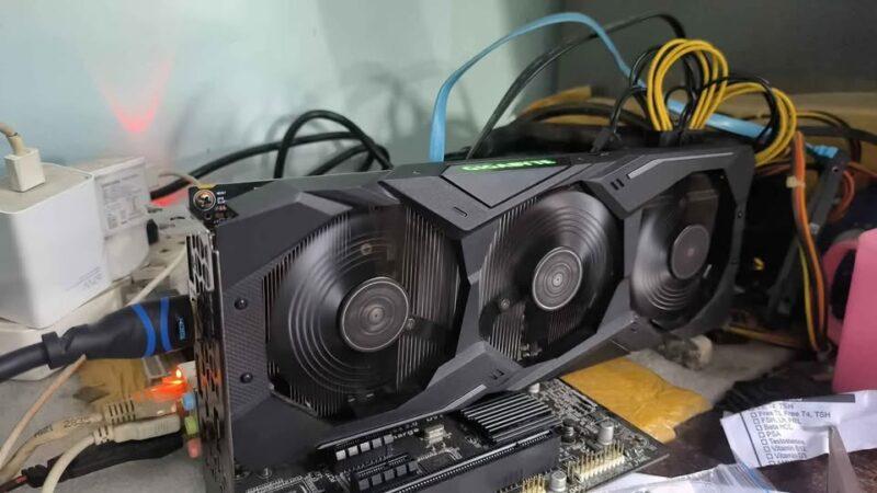 RTX 2070 8 GB DDR6 GRAPHIC CARD+