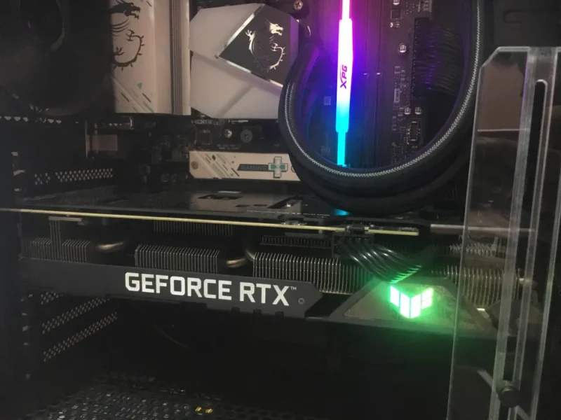 Rtx 3060Ti Asus TUF Gaming Oc 2Month Official warranty left - Image 3