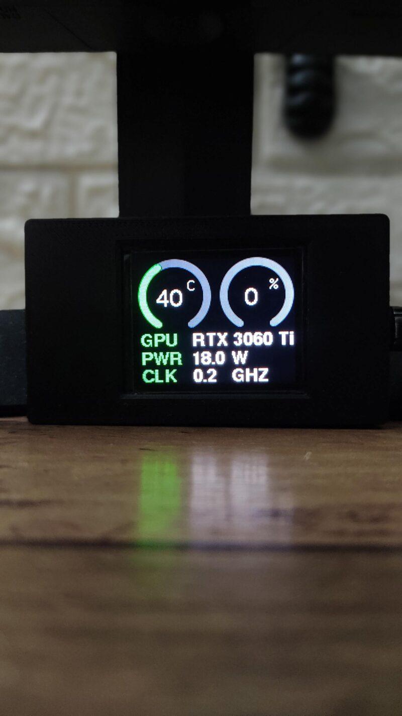 mini desk display