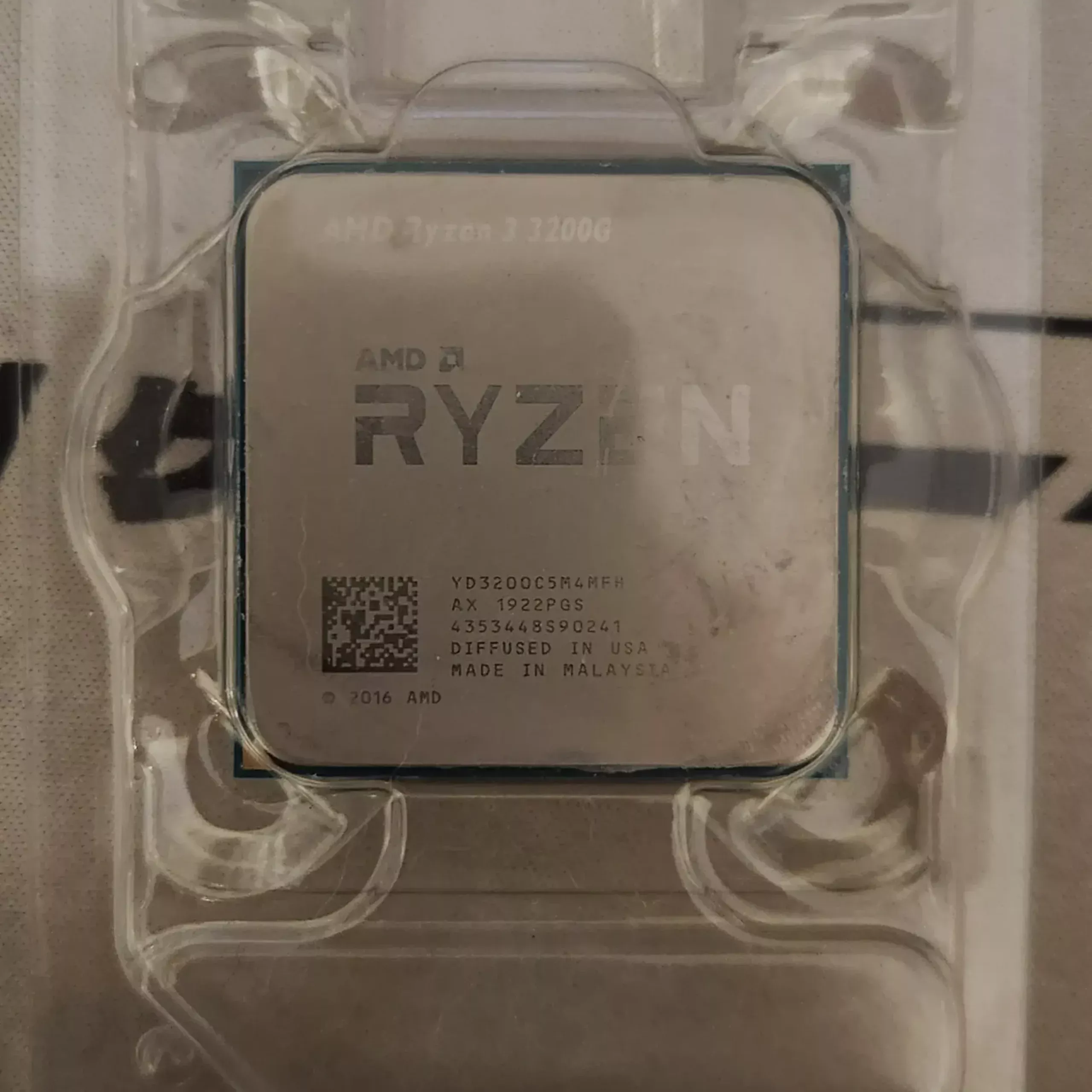 AMD RYZEN 3 3200G + GIGABYTE A520M-K MOTHERBOARD combo - Image 2