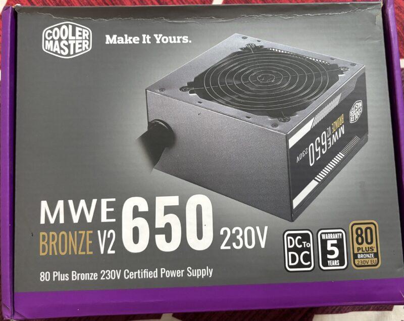 CoolerMaster MWE Bronze V2 650W PSU/SMPS