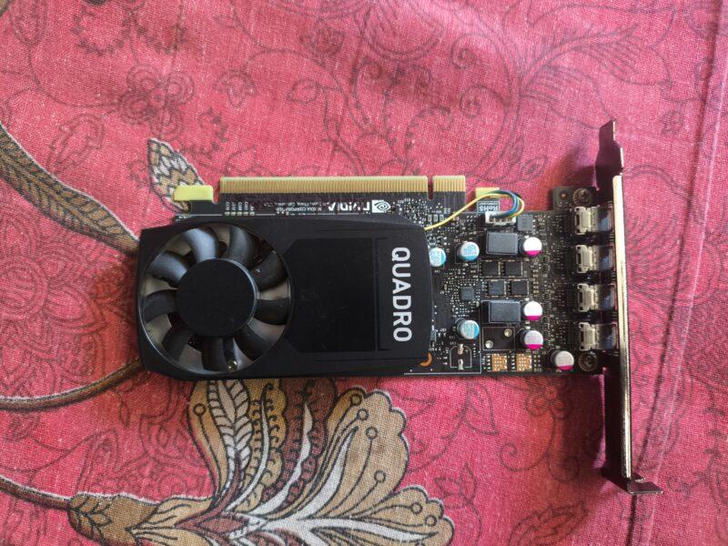 PNY Nvidia Quadro P620 2GB | 4x Display ( Better than 750ti an 1030 )