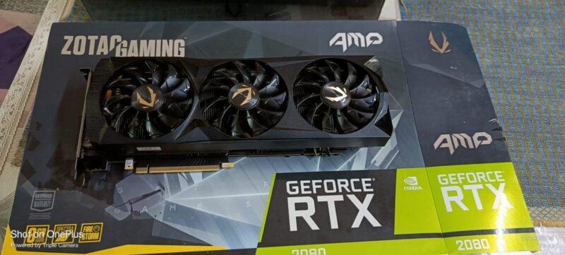 Zotac rtx 2080 8gb amp edition
