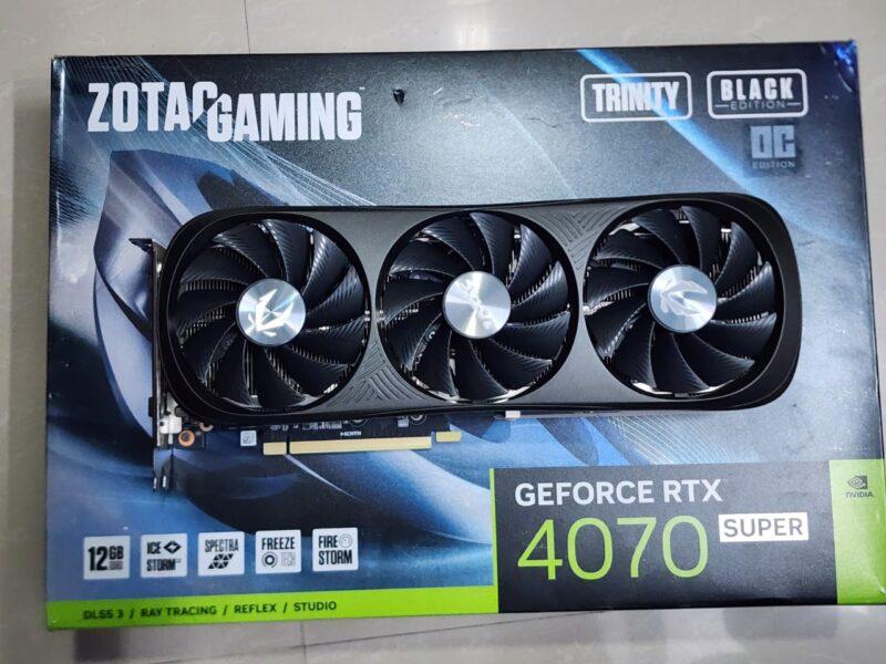 Zotac Rtx 4070 Super 12gb Trinity Oc for sale.