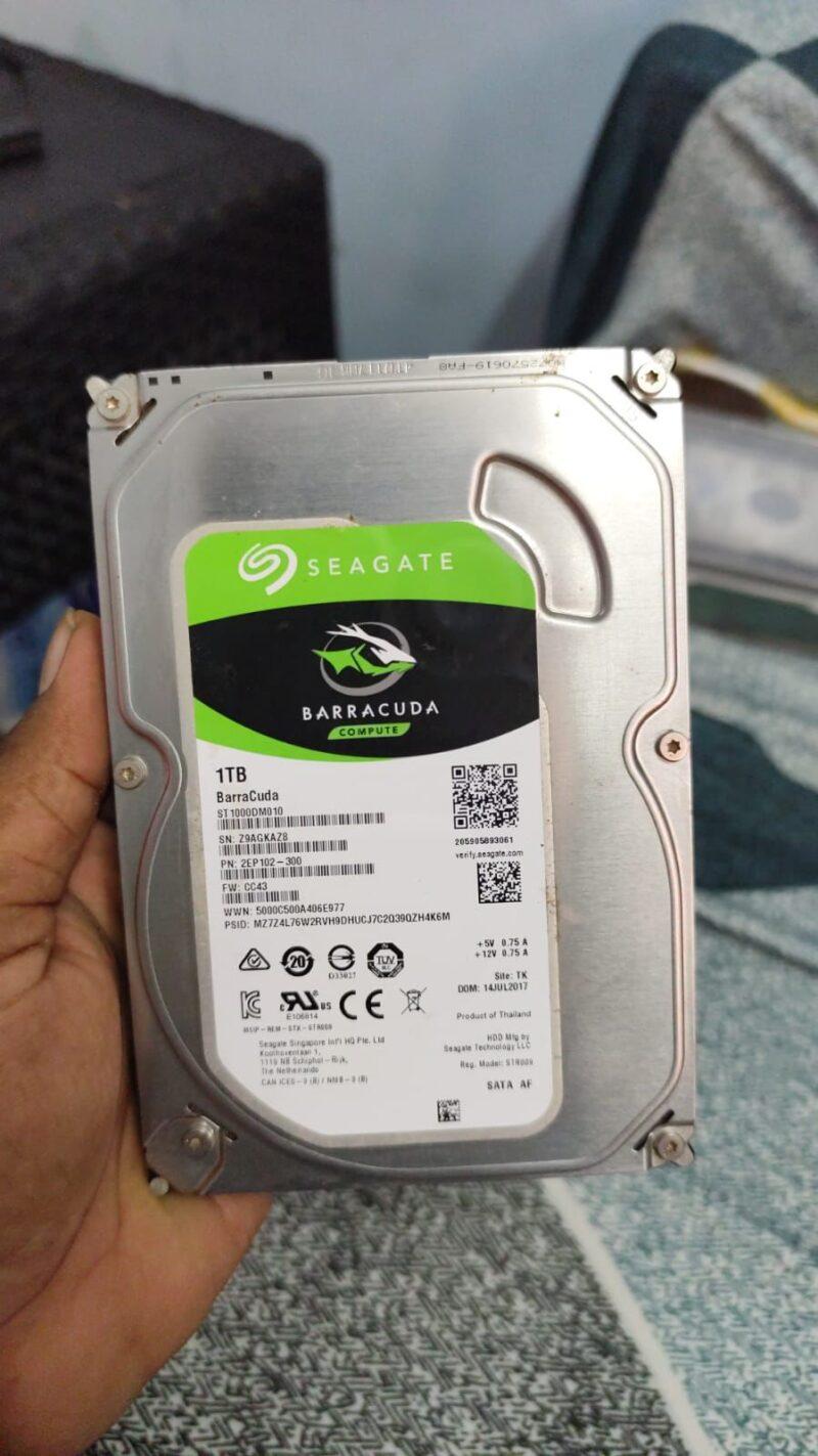 Seagate 1 tb HDD available