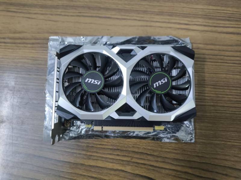 Msi gtx 1650 4gb Oc backplate sealed