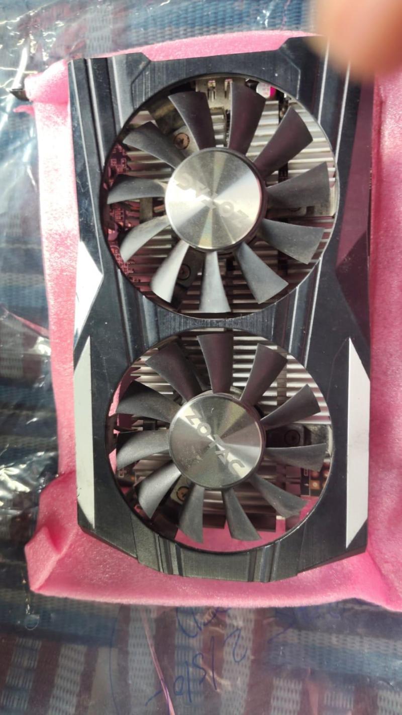 GTX 1050 Ti Zotac Dual fan